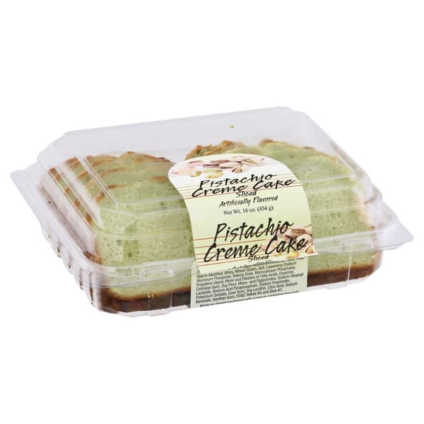 Olson'S Baking Company Sliced Pistachio Creme Cake