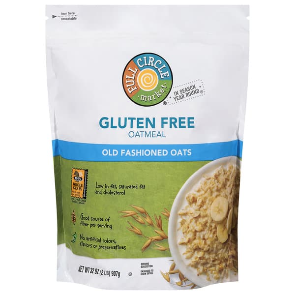 Full Circle Market Gluten Free Old Fashioned Oats Oatmeal