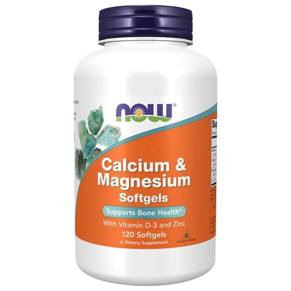 Now Calcium & Magnesium Softgels