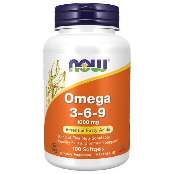 Now Omega 3-6-9 Softgels