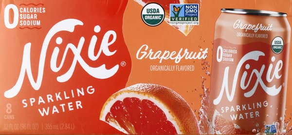 Nixie Sparkling Water, Grapefruit