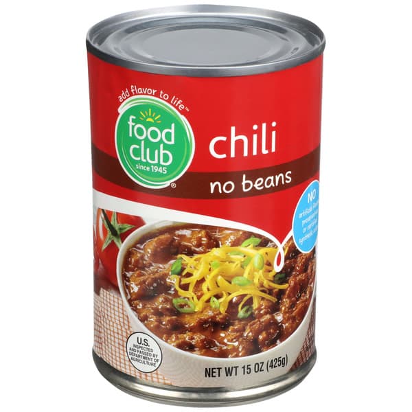 Food Club No Beans Chili