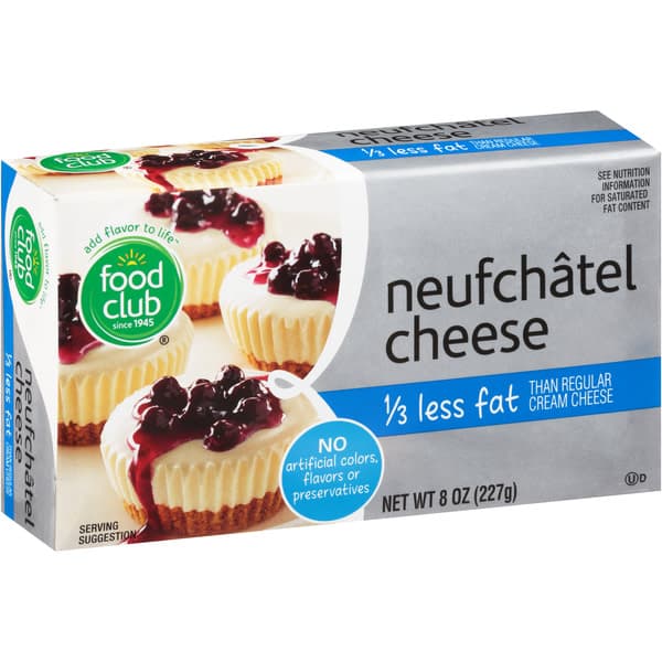 Food Club Neufchatel Cheese
