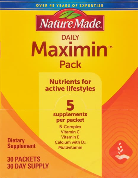 Nature Made Daily Packets Maximin