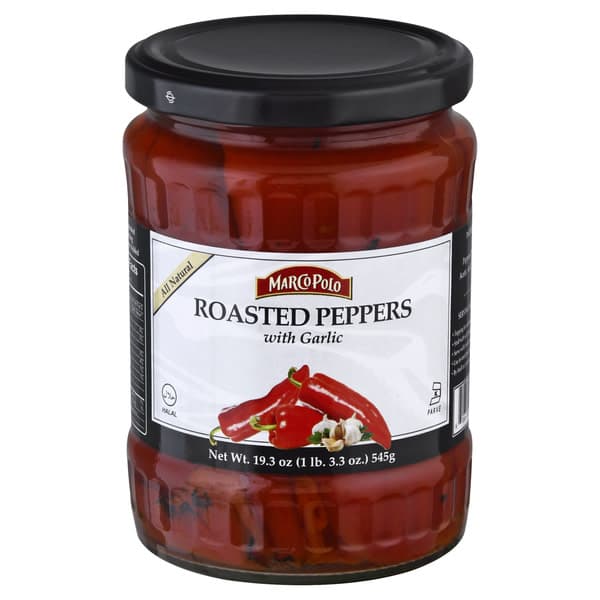 Marco Polo With Garlic Roasted Peppers