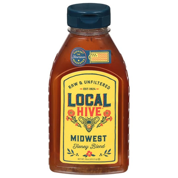 Local Hive Raw & Unfiltered Midwest Honey