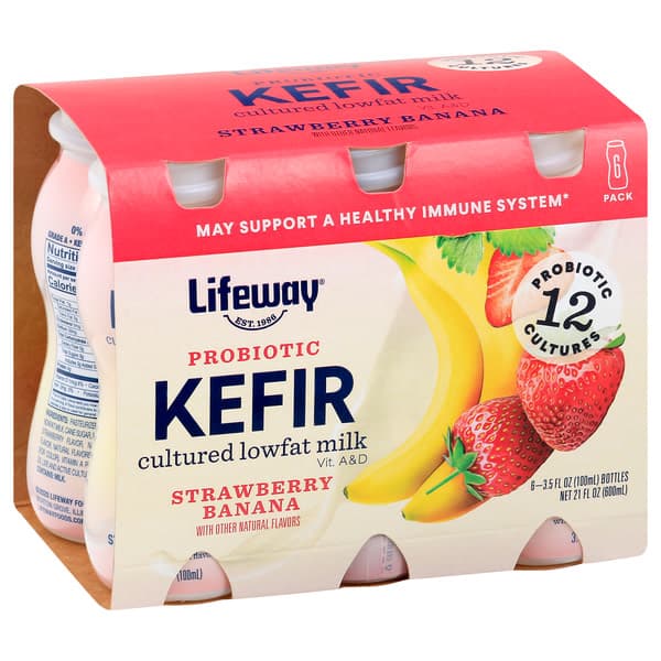Lifeway Strawberry Banana Kefir