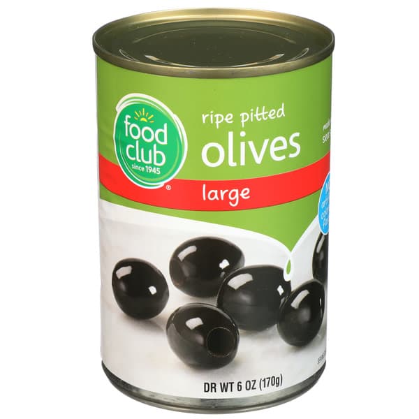 Food Club Large Pitted Olives