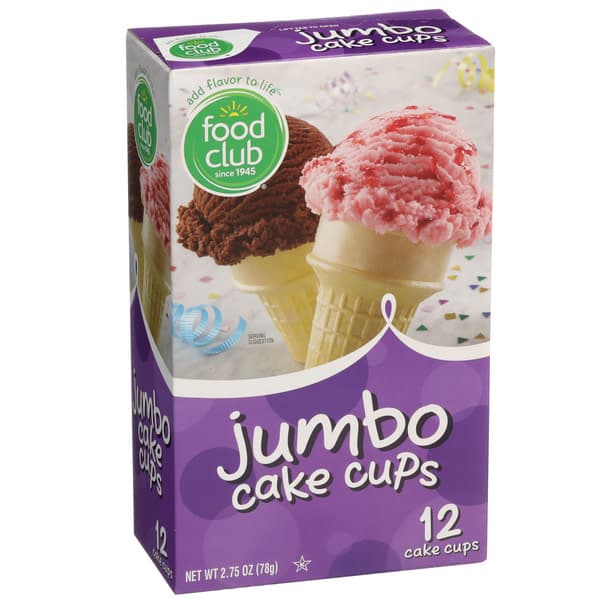 Food Club Jumbo Cones