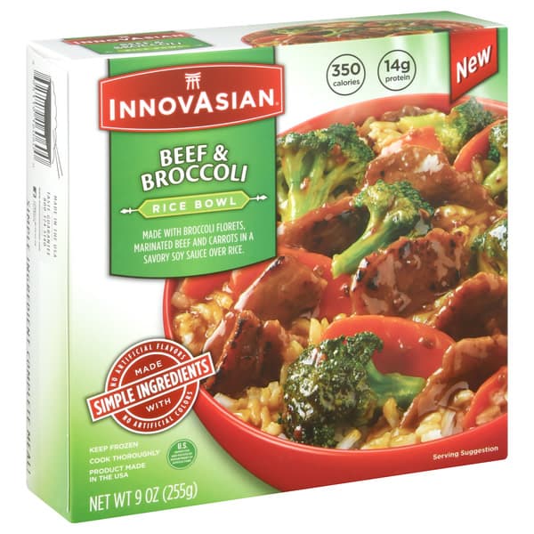 Innovasian Beef & Broccoli Rice Bowl