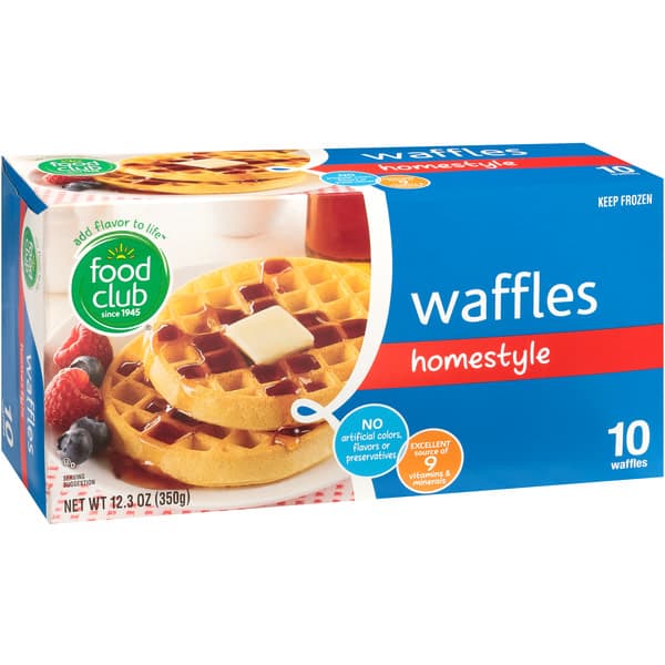 Food Club Homestyle Waffles