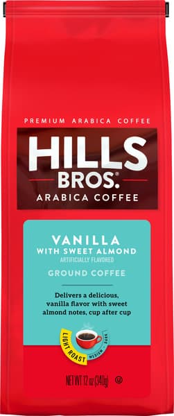 Hills Bros. Coffee 100% Arabica Ground Light Roast