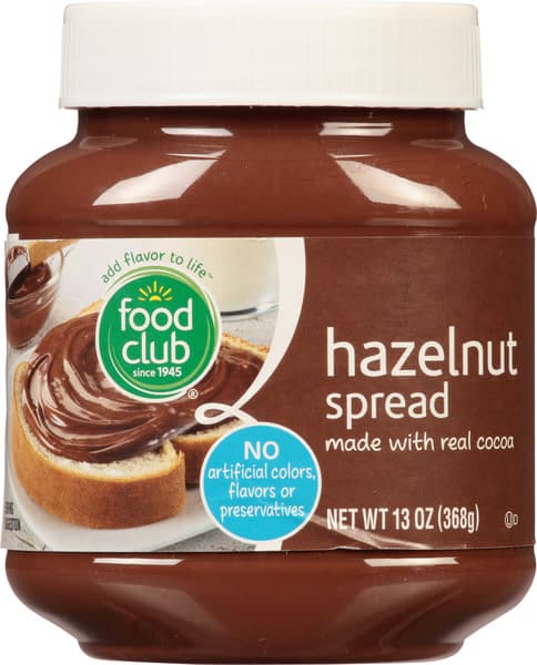 Food Club Hazelnut Chocolate Spread