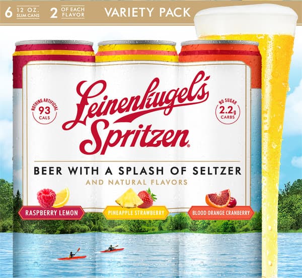 Leinenkugel'S Spritzen Variety Pack With A Splash Of Seltzer