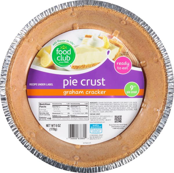 Food Club Graham Cracker Pie Crust