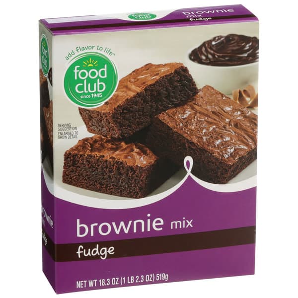 Food Club Fudge Brownie Mix
