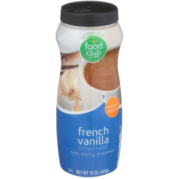 Food Club French Vanilla Non-Dairy Creamer