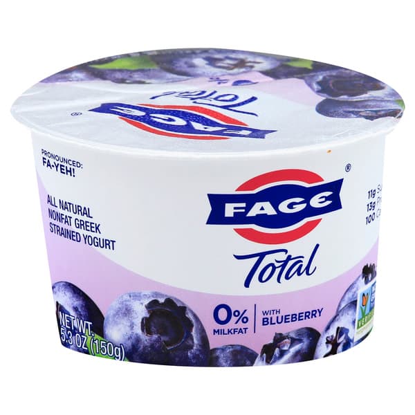Fage Yogurt Greek With Blueberry
