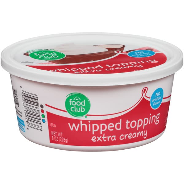 Food Club Extra Creamy Whipped Topping