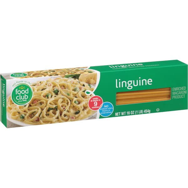 Food Club Enriched Macaroni Product Linguine