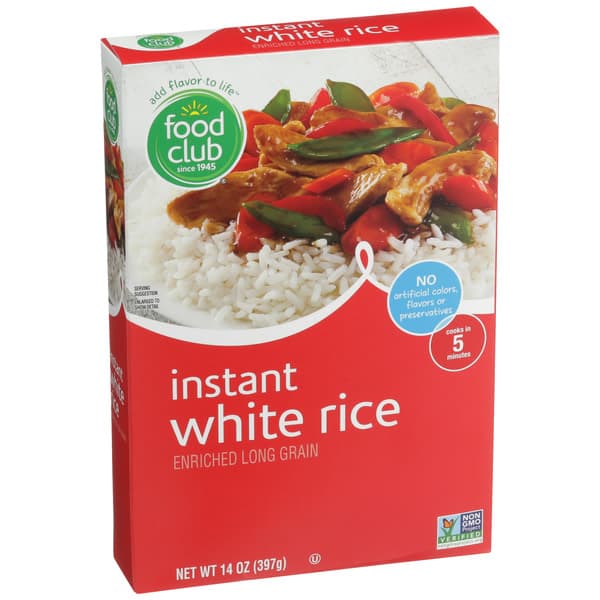 Enriched Long Grain Instant White Rice