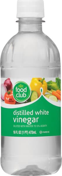 Food Club Distilled White Vinegar