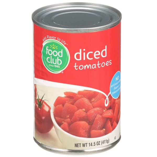Food Club Diced Tomatoes