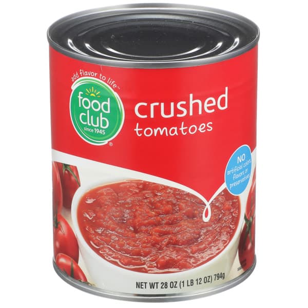 Food Club Crushed Tomatoes