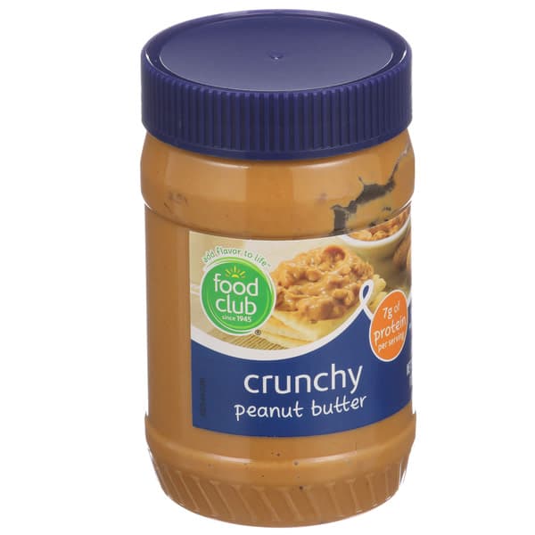 Food Club Crunchy Peanut Butter