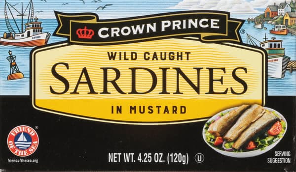 Crown Prince In Mustard Sardines