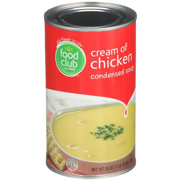Food Club Cream Of Chicken Condensed Soup