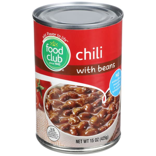 Food Club Chili With Beans