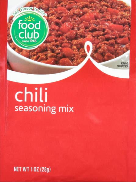 Food Club Chili Seasoning Mix