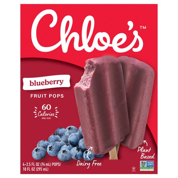 Chloes Blueberry Pops