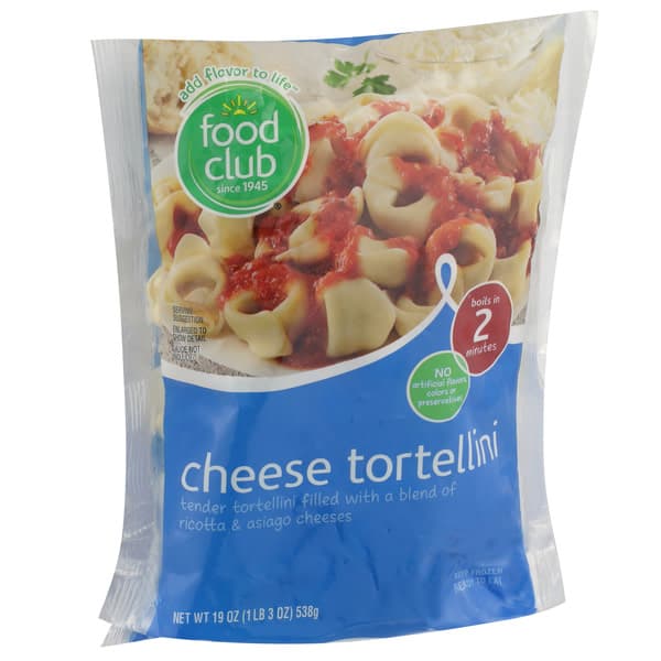 Food Club Cheese Tortellini