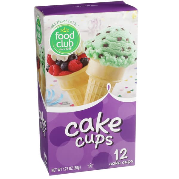 Food Club Cake Cones