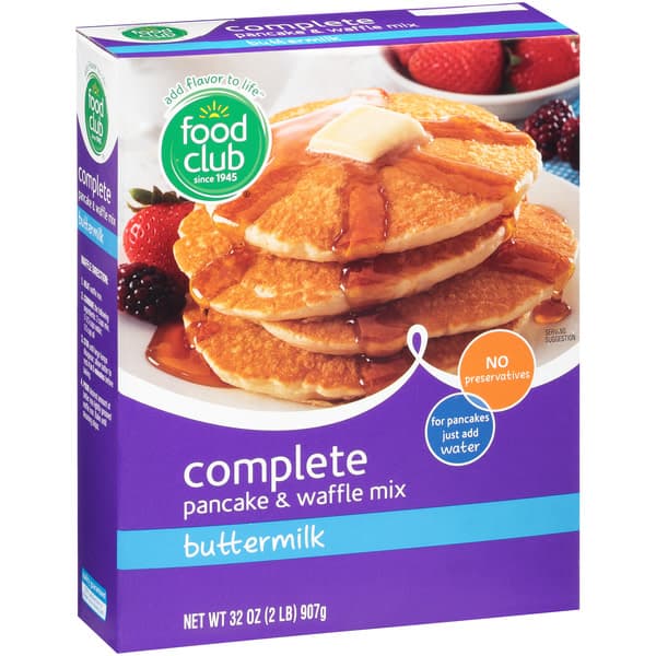 Food Club Buttermilk Complete Pancake & Waffle Mix