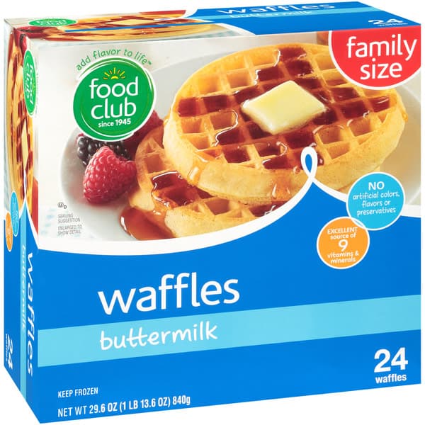 Food Club Buttermilk Waffles