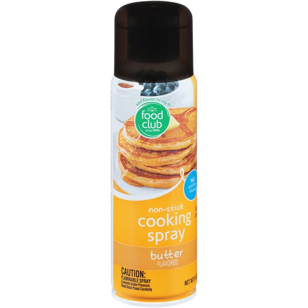 Food Club Butter Flavored Non-Stick Cooking Spray