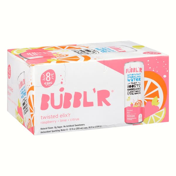 Bubbl'R Twisted Elix'R Sparkling Water
