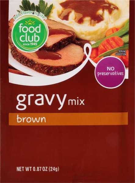 Food Club Brown Gravy Mix