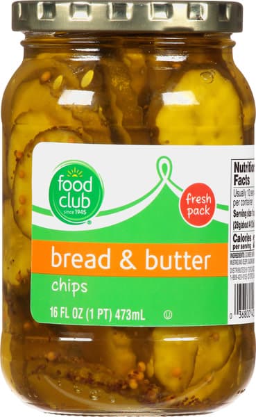 Food Club Bread & Butter Chips