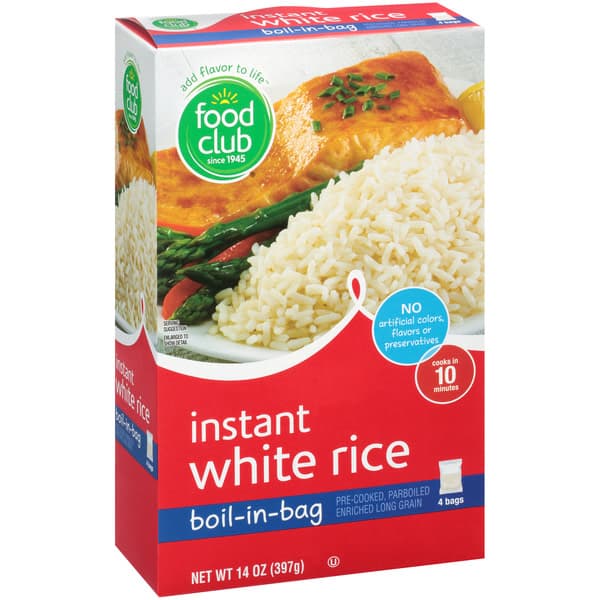 Food Club Boil-In-Bag Pre-Cooked