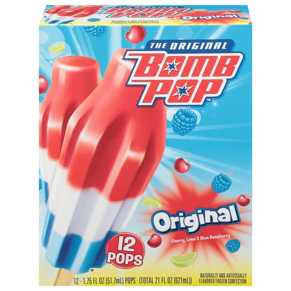 Is it Almond Free? Bomb Pop The Original Cherry Lime & Blue Raspberry Pops
