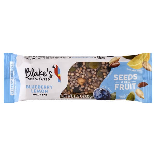 Blakes Blueberry Lemon Snack Bar