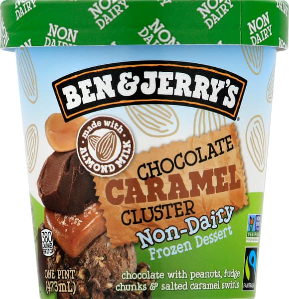 Ben & Jerry'S Non-Dairy Chocolate Caramel Cluster