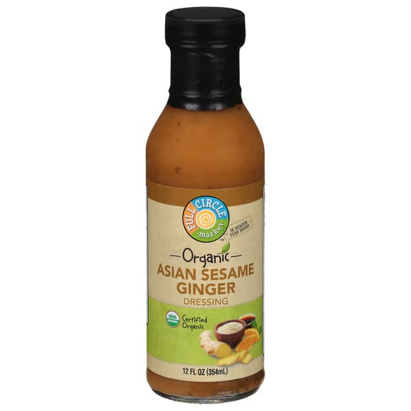 Full Circle Market Asian Sesame Ginger Dressing