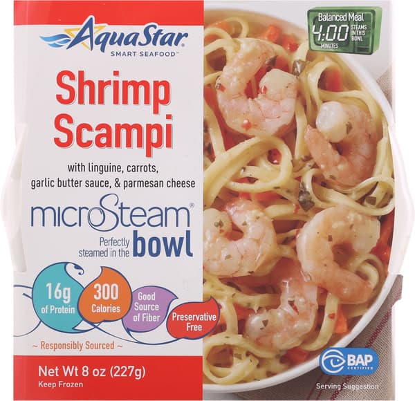 Aqua Star Smart Seafood Shrimp Scampi Sleeve