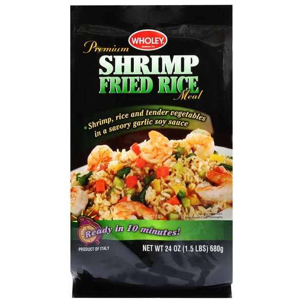 Wholey Meal Shrimp Fried Rice