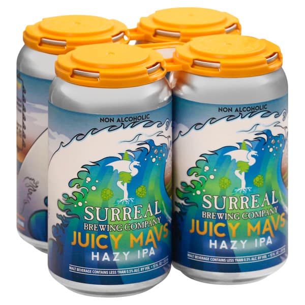 Surreal Brewing Juicy Marvs Hazy Ipa Malt Beverage